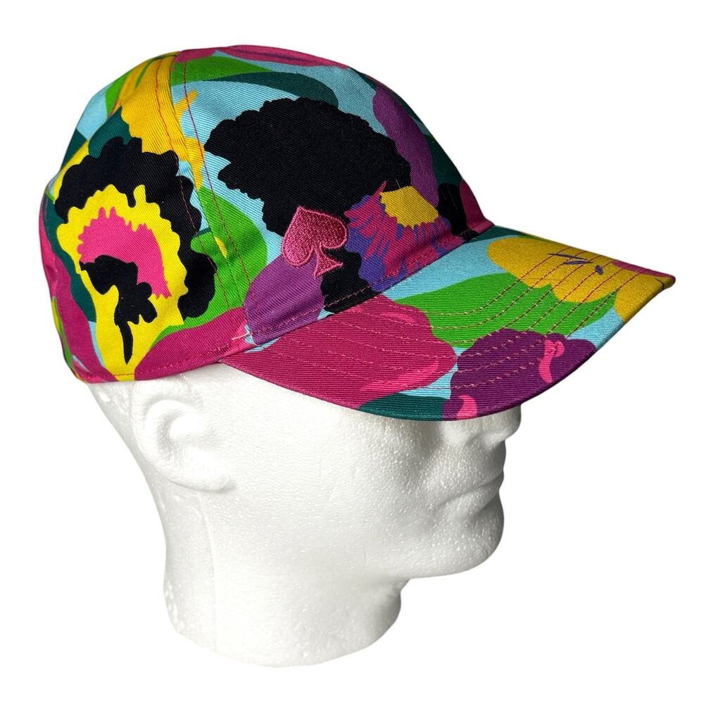 Kate Spade New York Floral Baseball Cap Orchid Bloom Floral Print